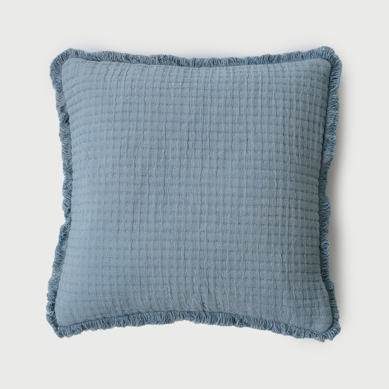 Trail Baby Blue Cushion Cover