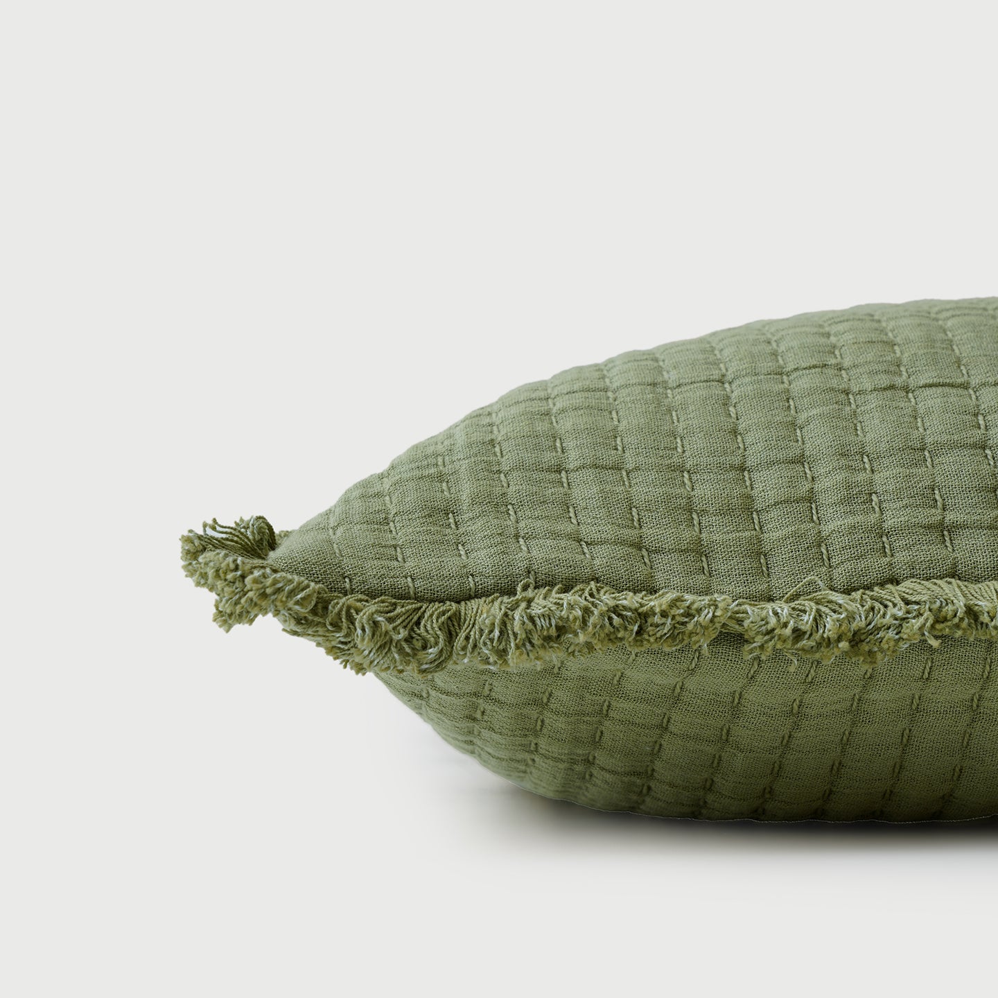 Trail Sage Cotton Cushion Cover