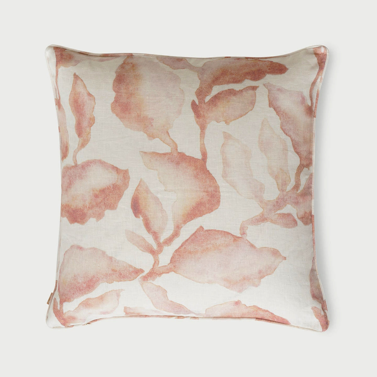 Cascade Blush Linen Cushion Cover - Blush