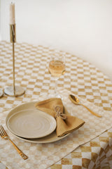 Ochre Linen Table Napkin