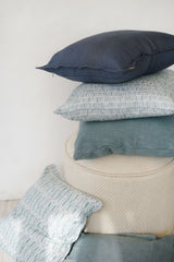 Speckle Blue Cushion Cover