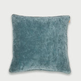 Teal Blue Velvet Cushion Cover