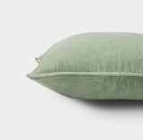 Seafoam Green Velvet Cushion Cover