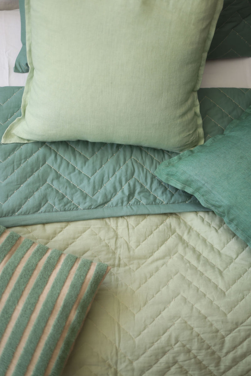 Sage Linen Cushion Cover