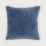 Glow Cobalt Blue Velvet Cushion Cover