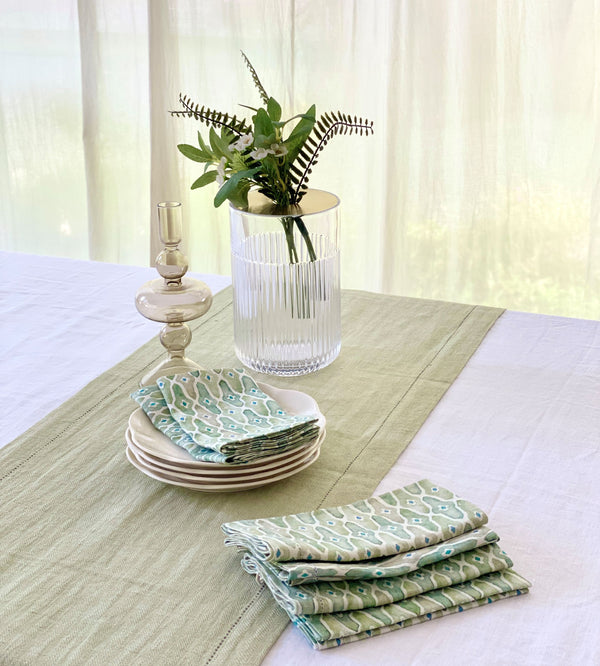Sage Table Linen Gift Set