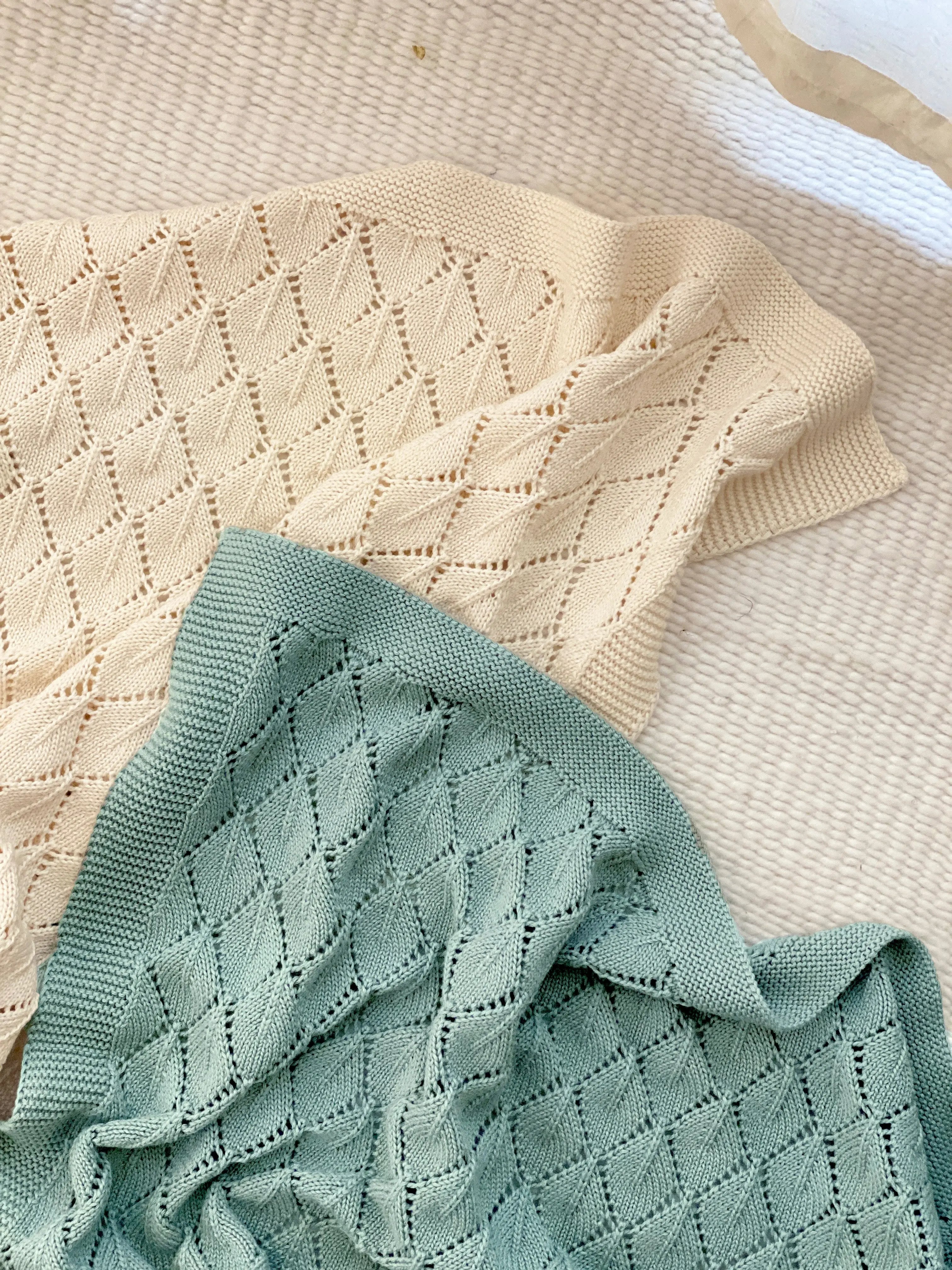 Hygge Blush Knitted Throw SanctuaryLiving