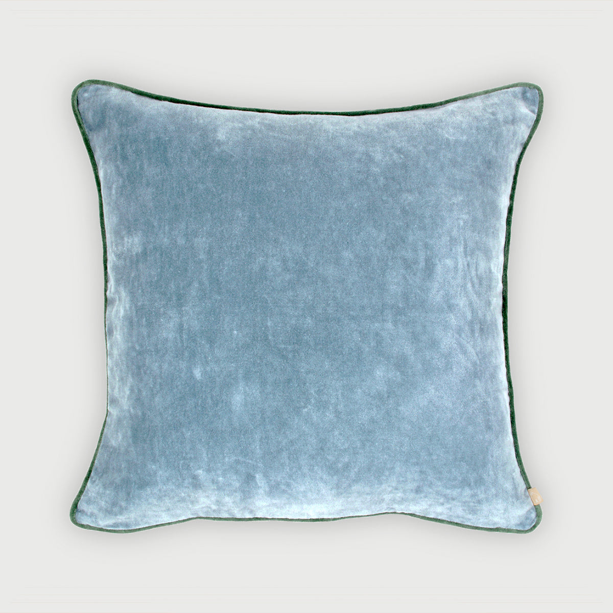 Glow Teal Velvet Cushion Cover