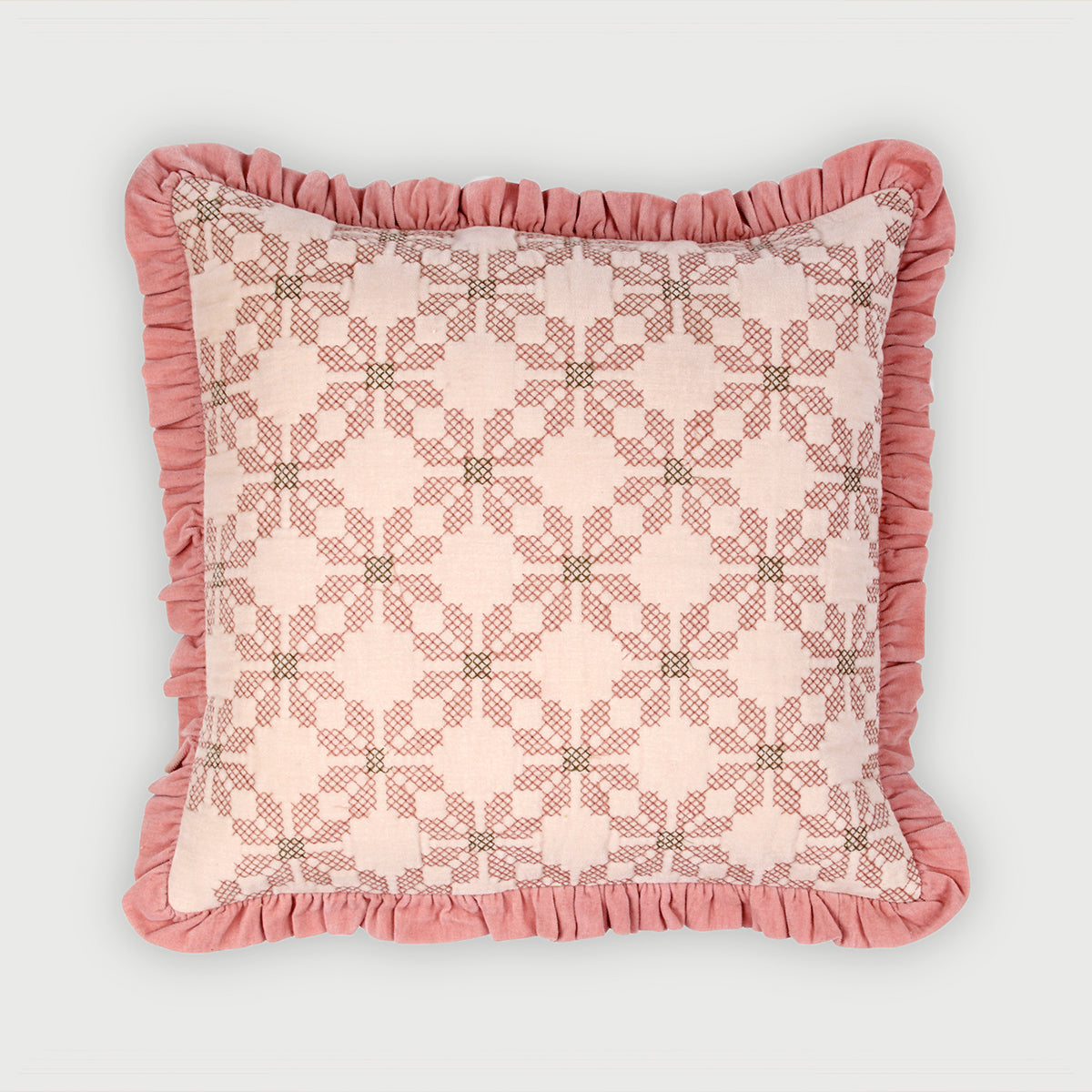 Daisy Baby Pink Cushion Cover