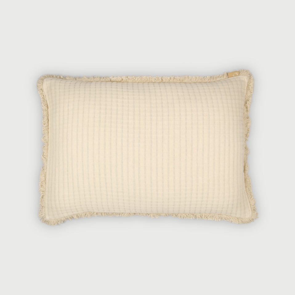 Trail Ivory Pillow Cover