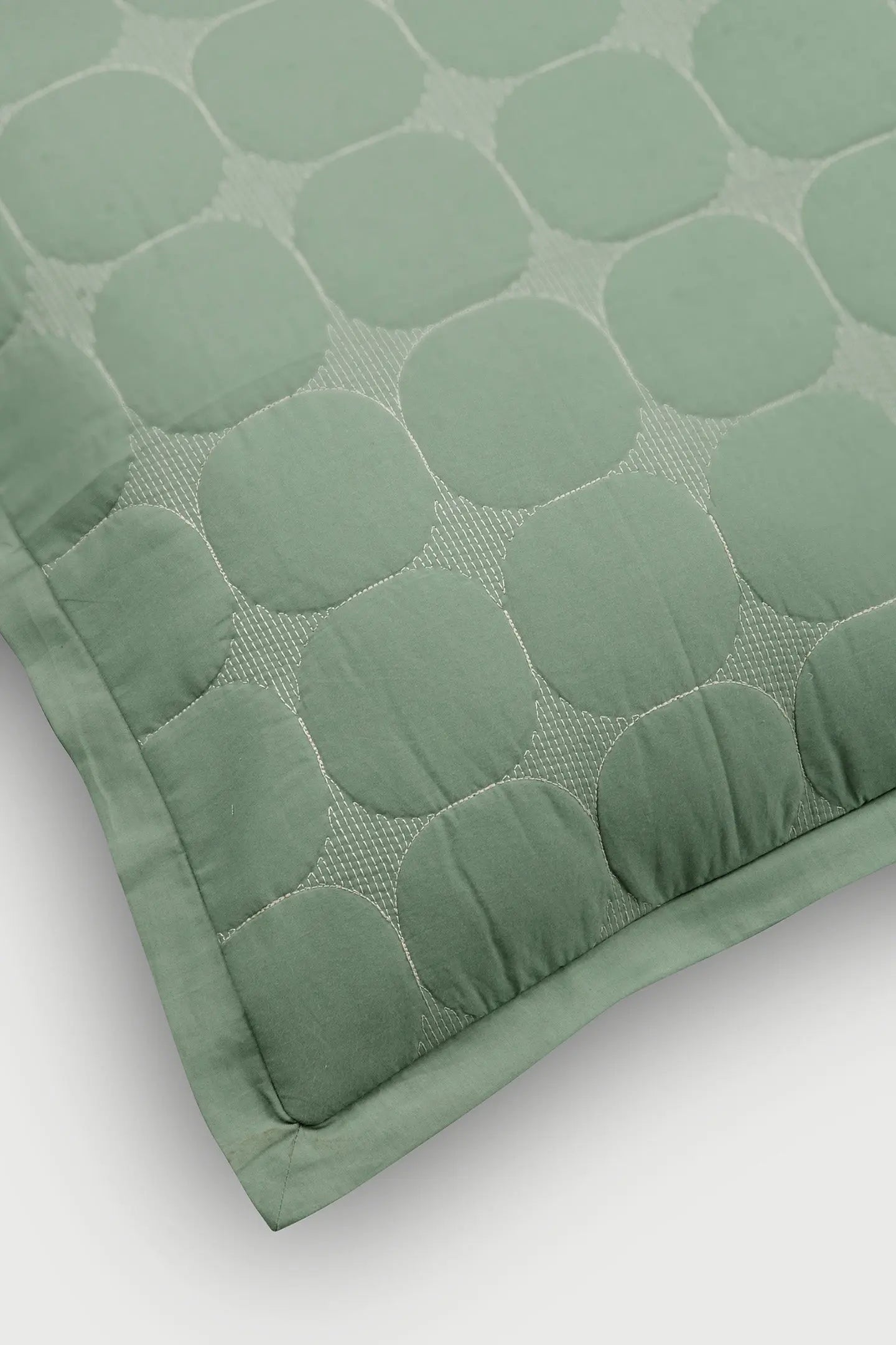 Zen Eucalyptus Cotton Quilted Bedding Set SanctuaryLiving