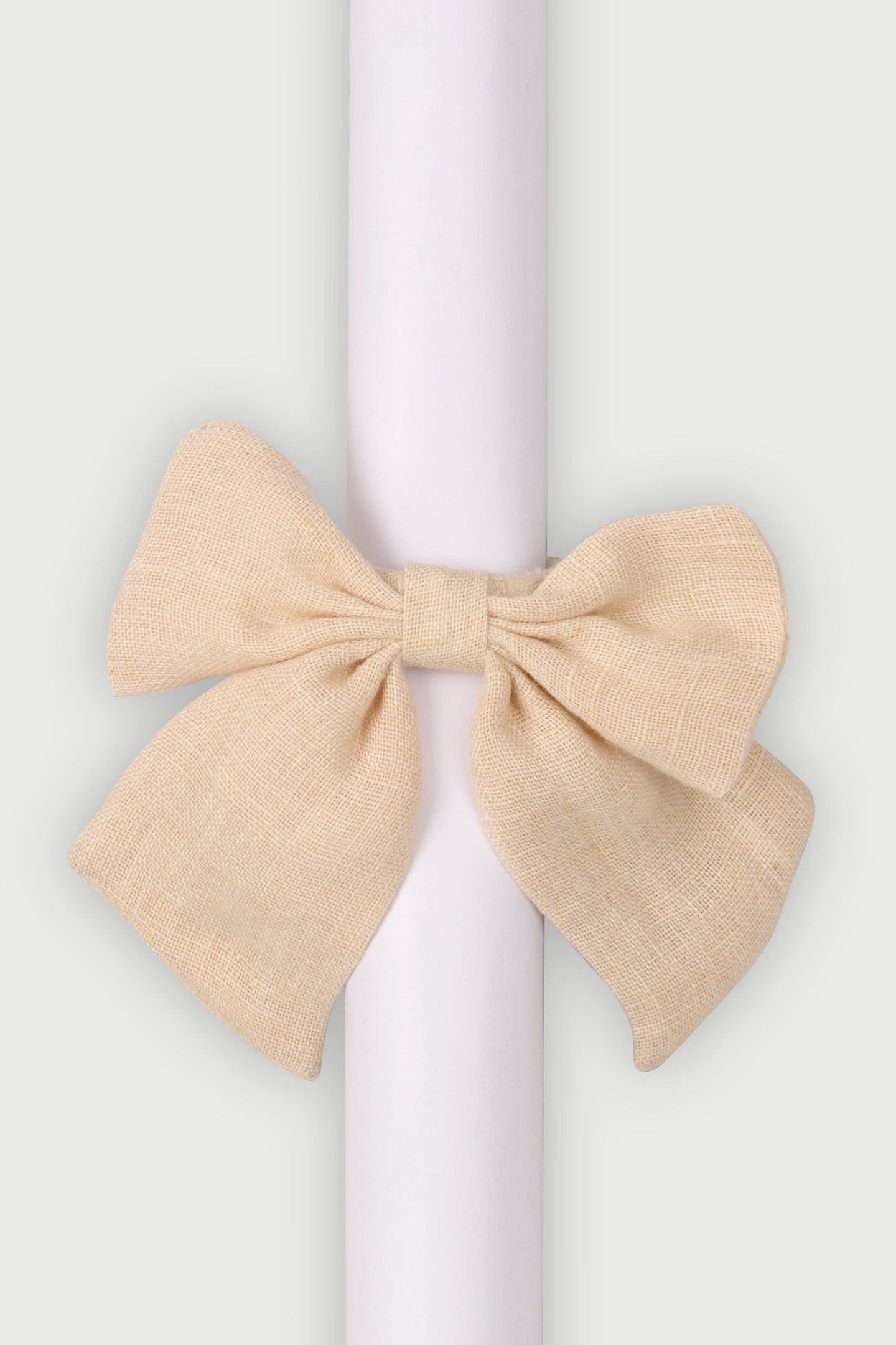 Soft Pink Linen Napkin Rings-Set of 4