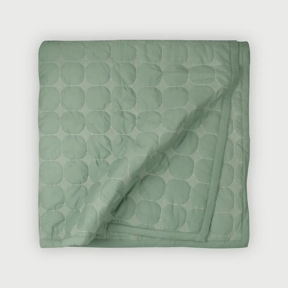 Zen Eucalyptus Cotton Quilted Bedding Set SanctuaryLiving