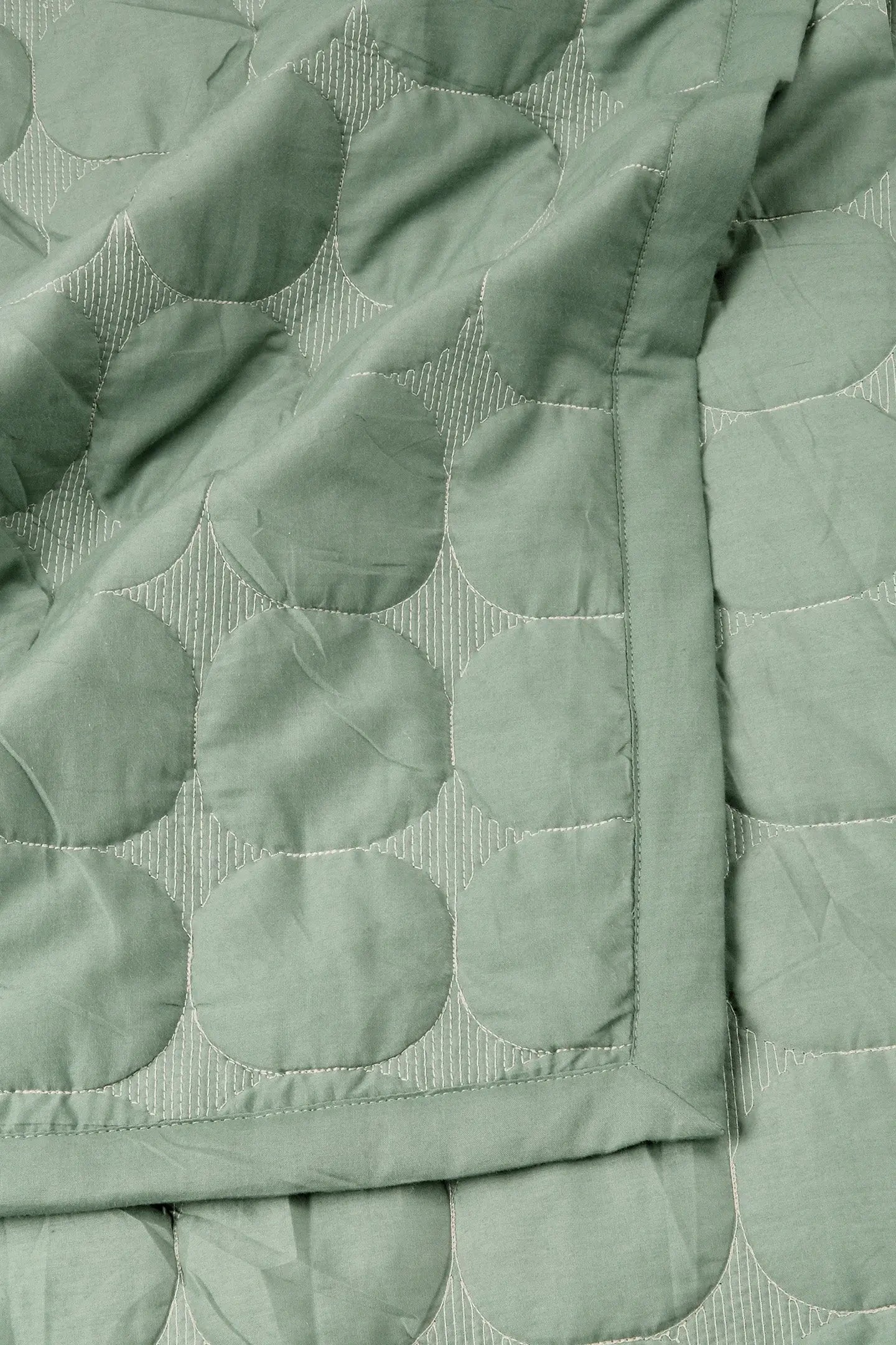 Zen Eucalyptus Cotton Quilted Bedding Set SanctuaryLiving