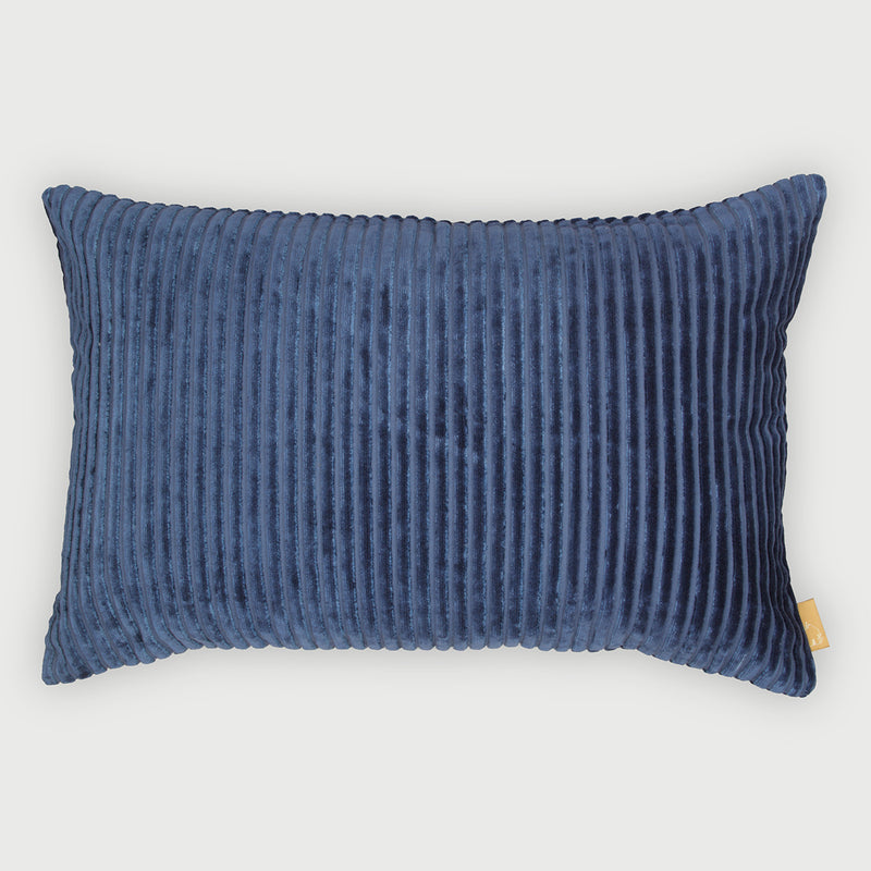 Luna Cobalt Blue Velvet Cushion cover