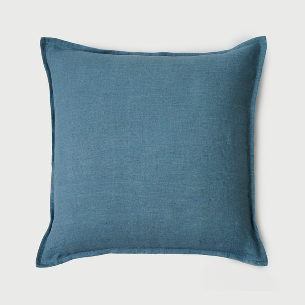 Azure Linen Cushion Cover