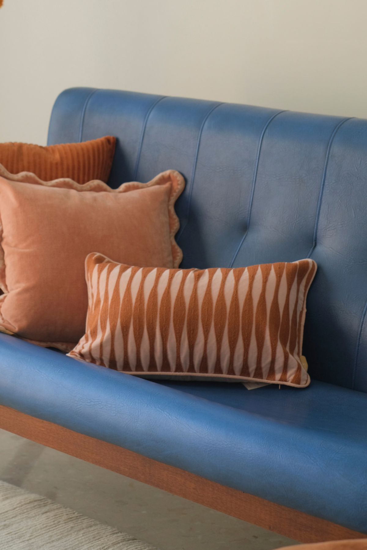 Ripple Spice Oblong Cushion Cover