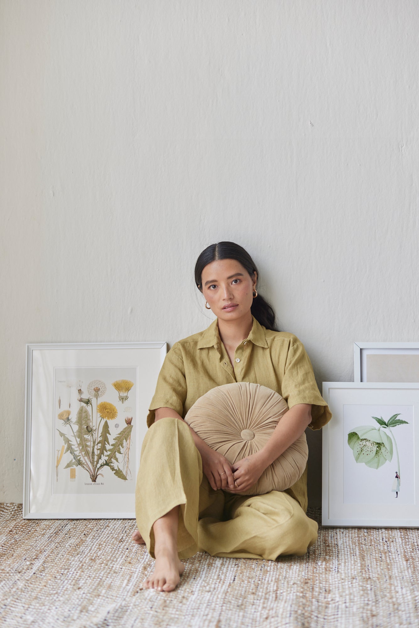 Oasis Linen Ochre Shirt