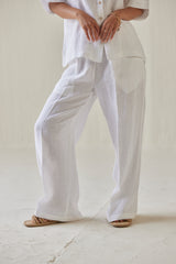 Oasis Linen White Co-ord Set