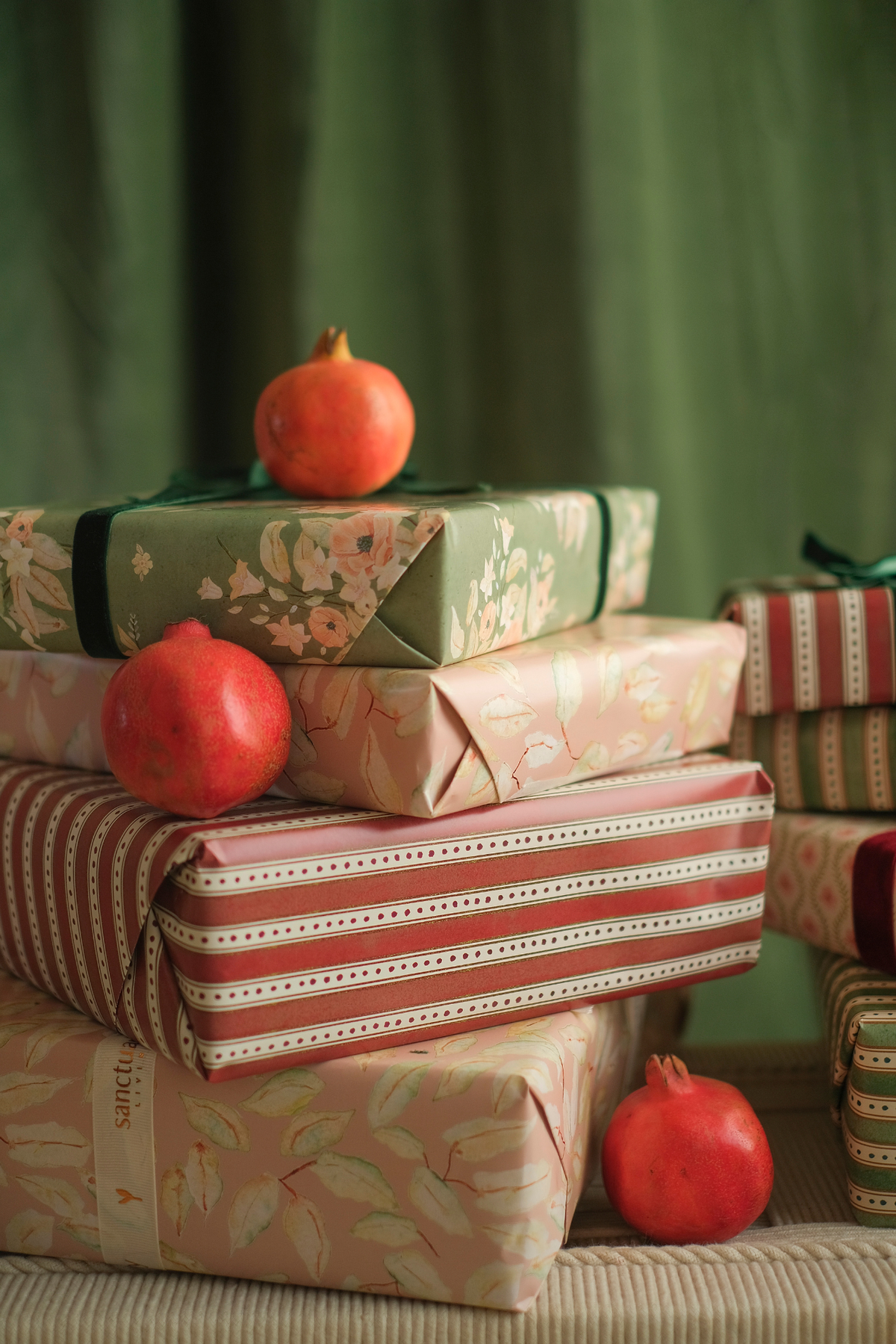 Cascade Teal Napkins Gift Set SanctuaryLiving