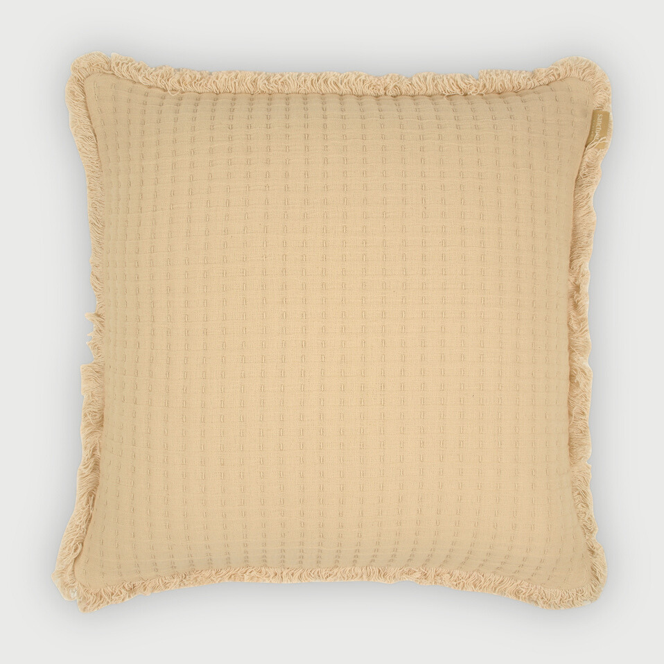 Trail Blush Cotton Cushion Cover