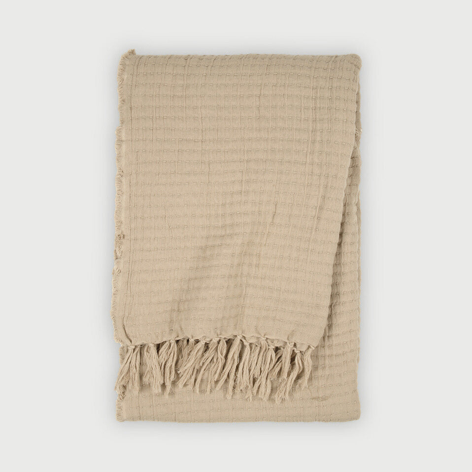 Trail Blush Cotton Throw