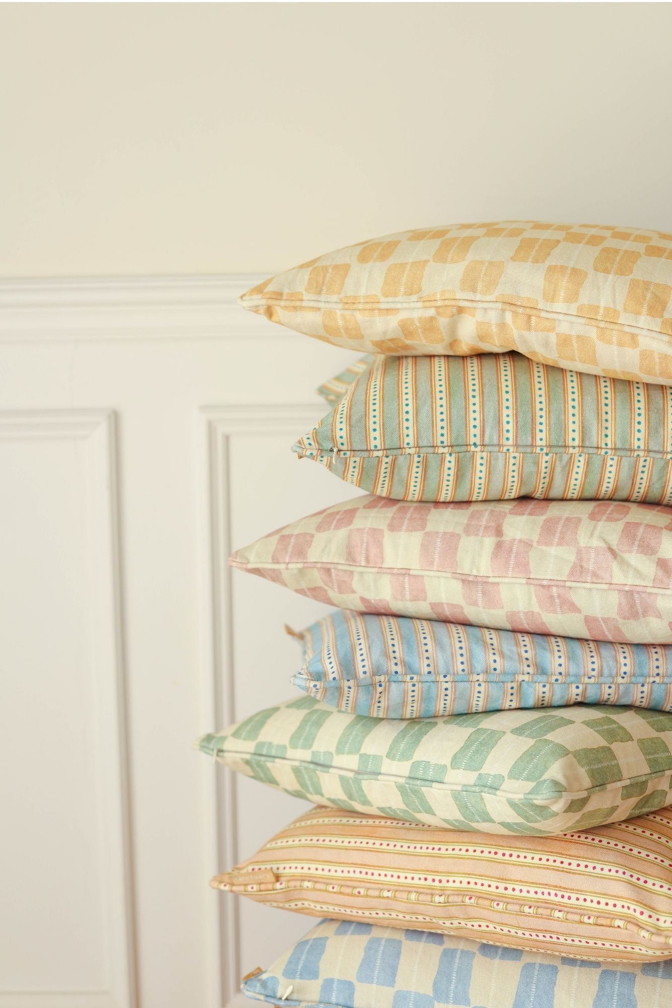 River Soft Blue Cushion Cover