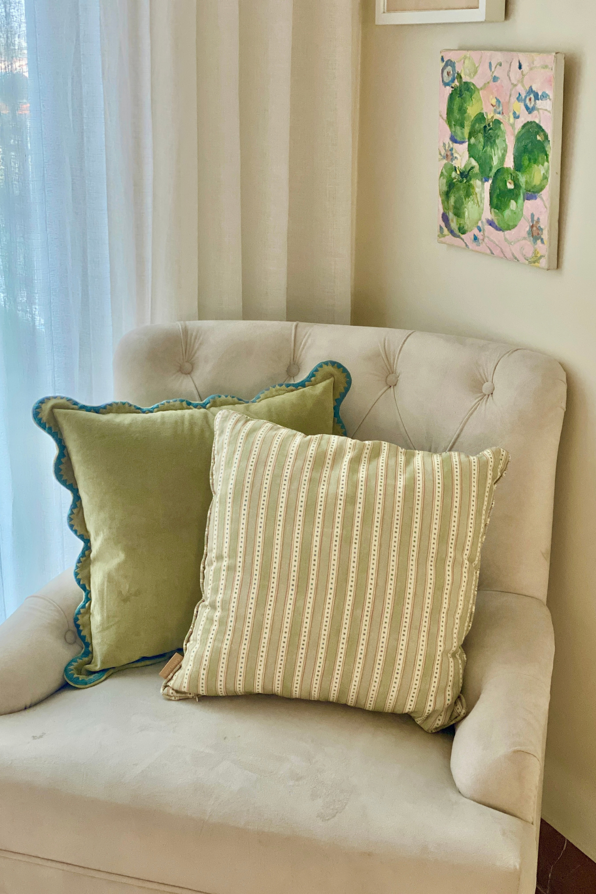 River Fern Cushion Cover