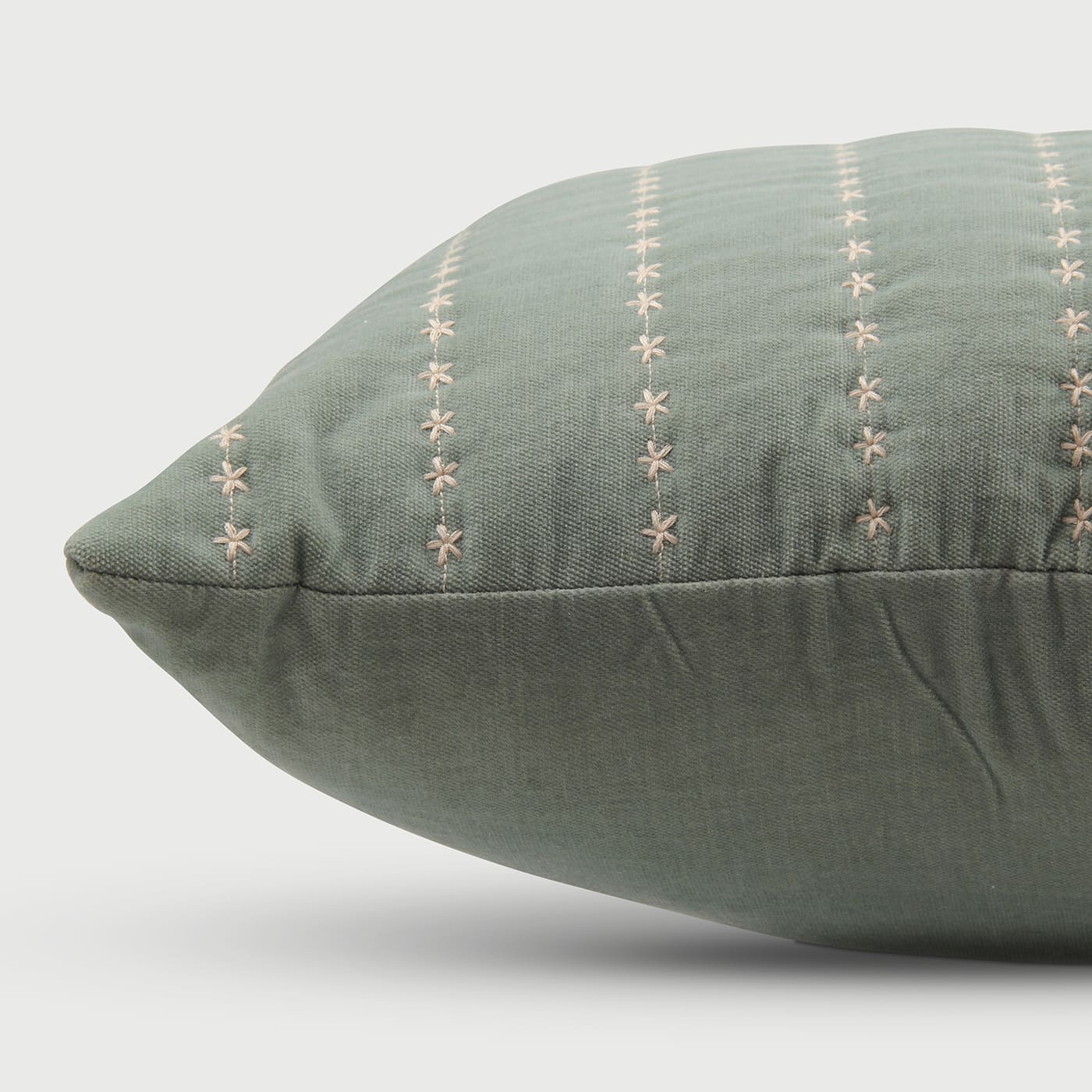 Sitara Duck Egg Velvet Cushion Cover