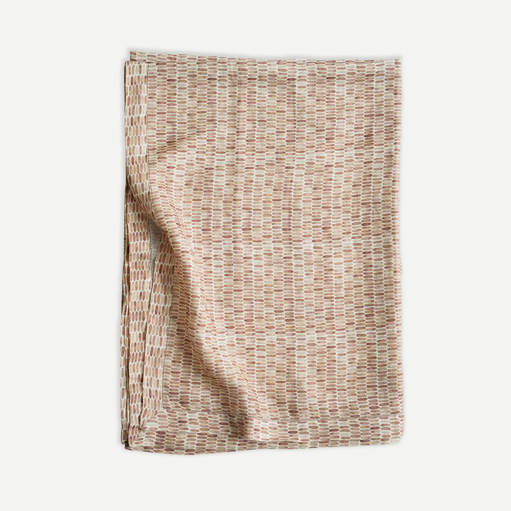 Speckle Spice Linen Table Cover