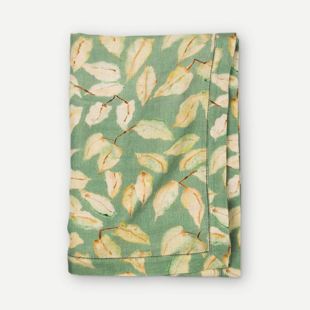 Grove Duck Egg Linen Table Cover