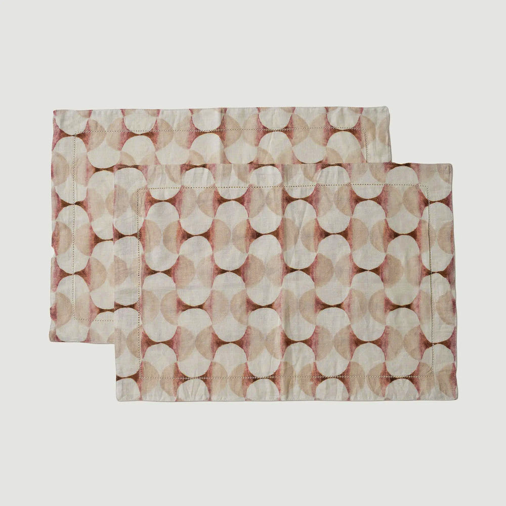 Cove Blush Table Mats-Set of 2