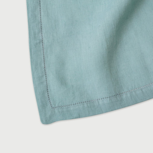 Powder Blue Linen Table Runner