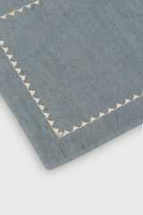 Mirage Azure Linen Table Mats | Set of 2