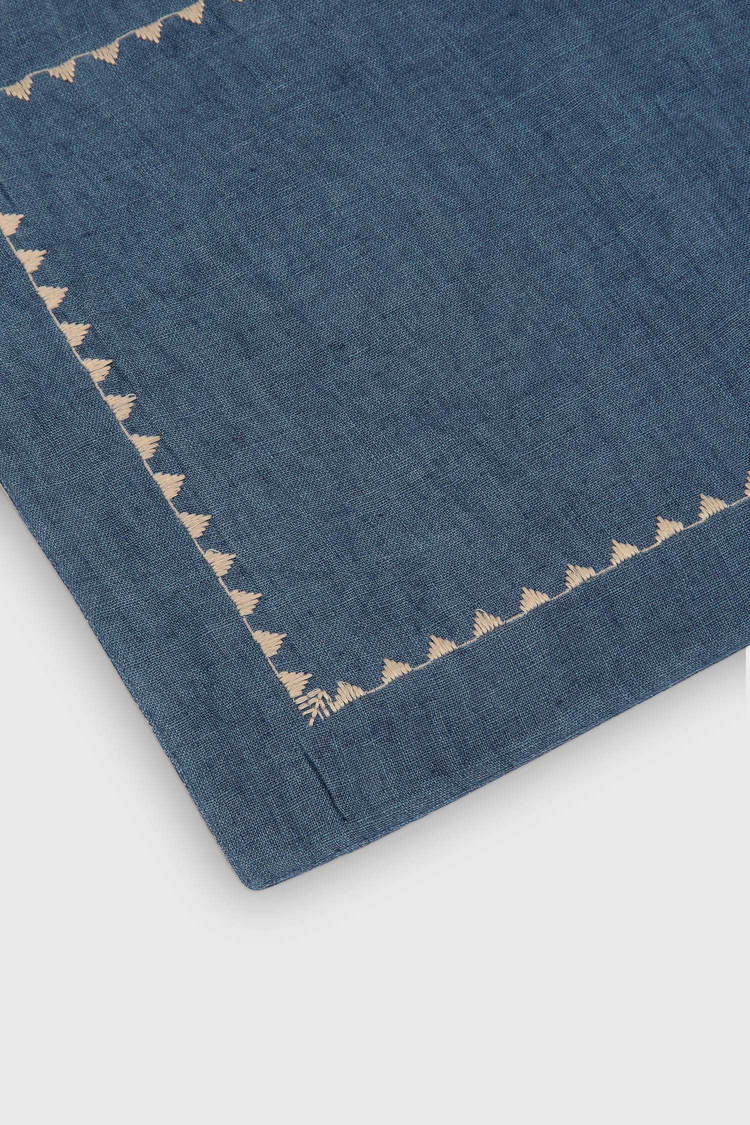 Mirage Azure Linen Table Mats-Set of 2
