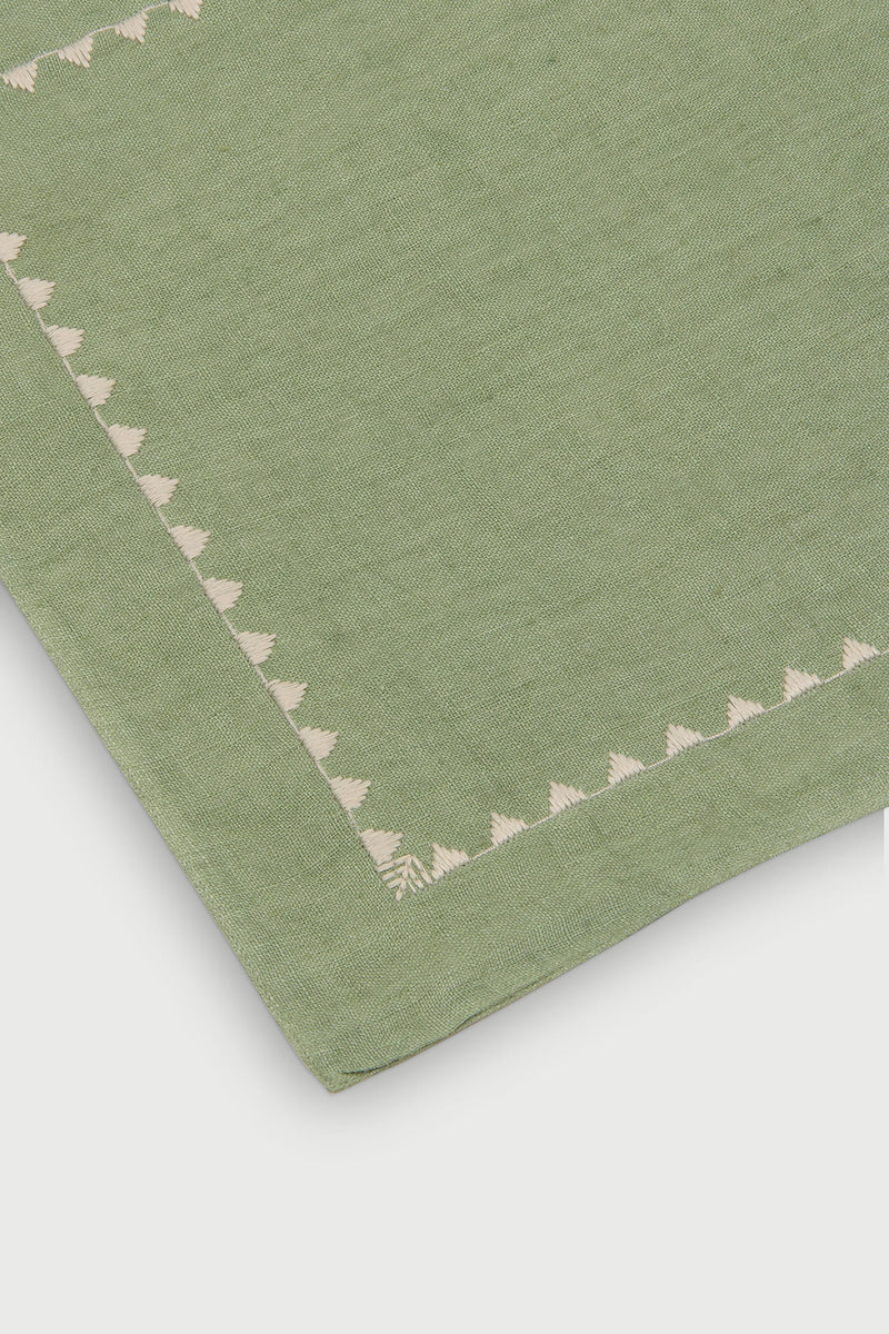 Mirage Fern Linen Table Mats | Set of 2