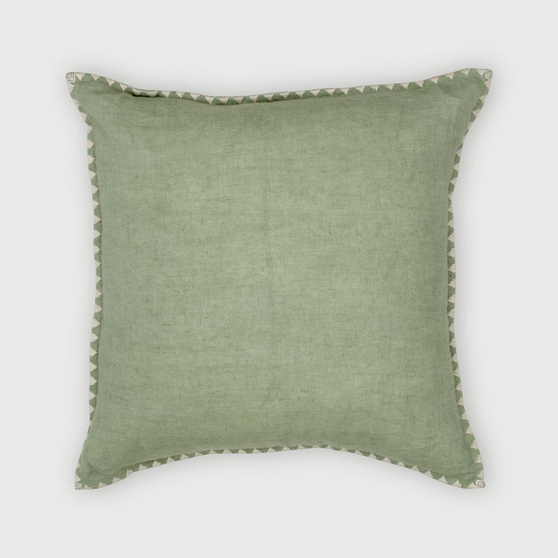 Mirage Fern Linen Cushion Cover