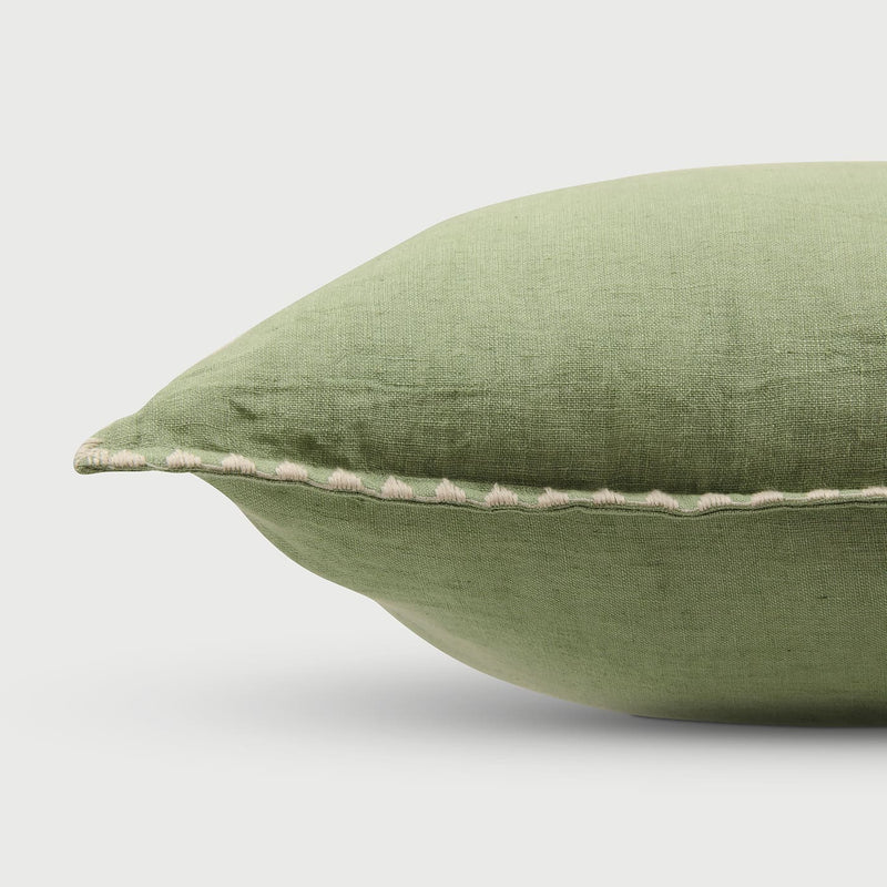 Mirage Fern Linen Cushion Cover