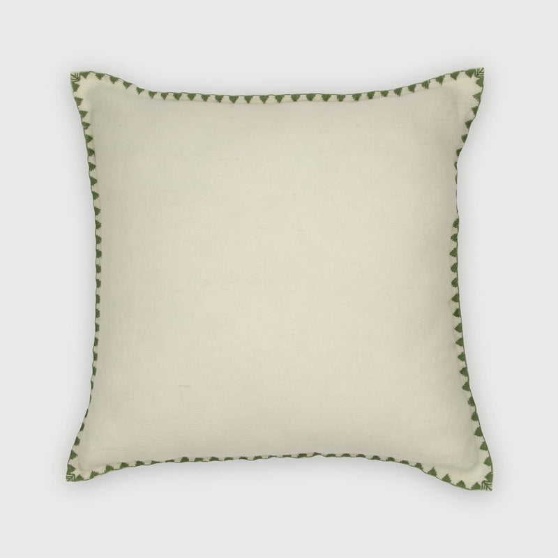 Mirage Pistachio Linen Cushion Cover