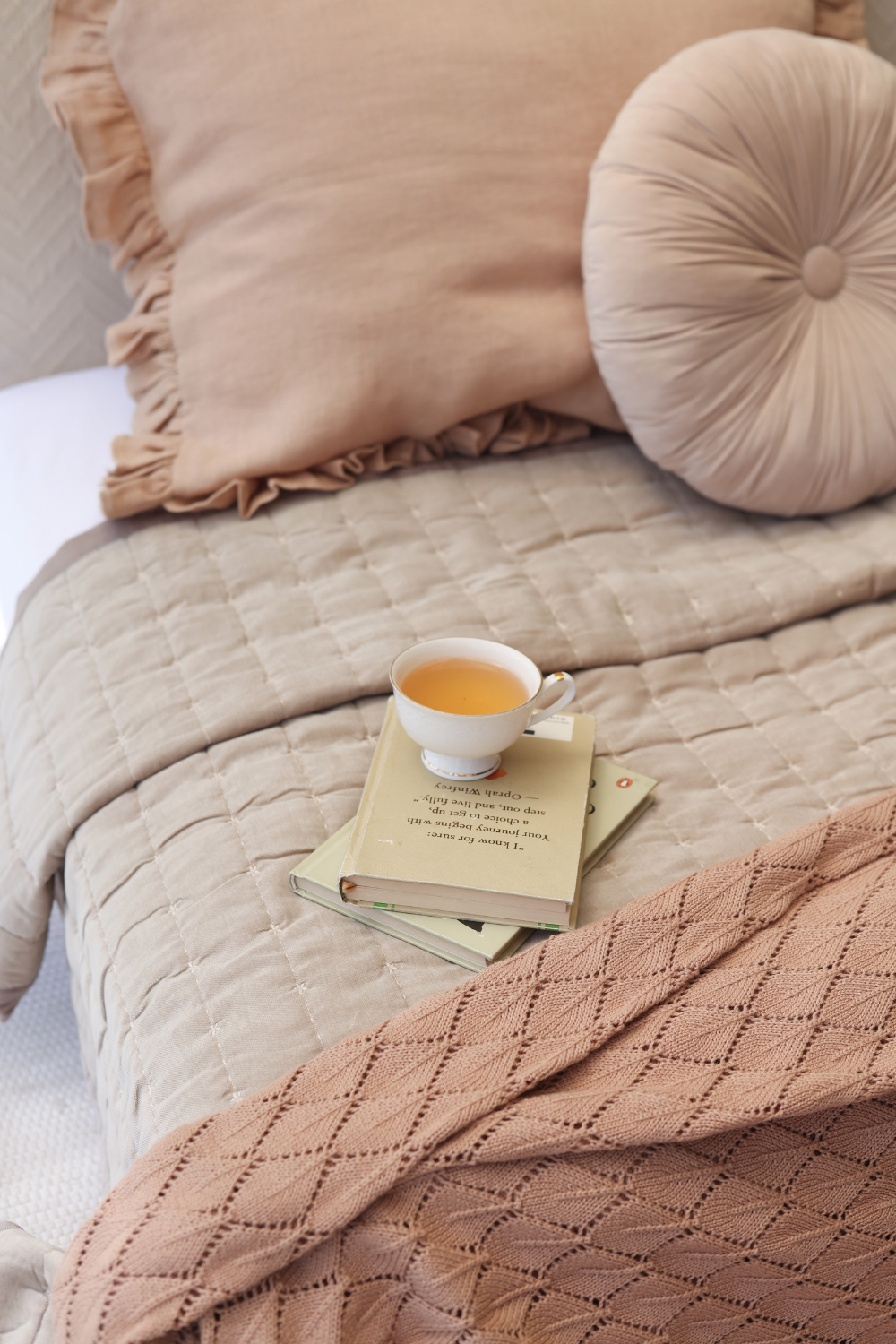 Sitara Blush Cotton Quilt
