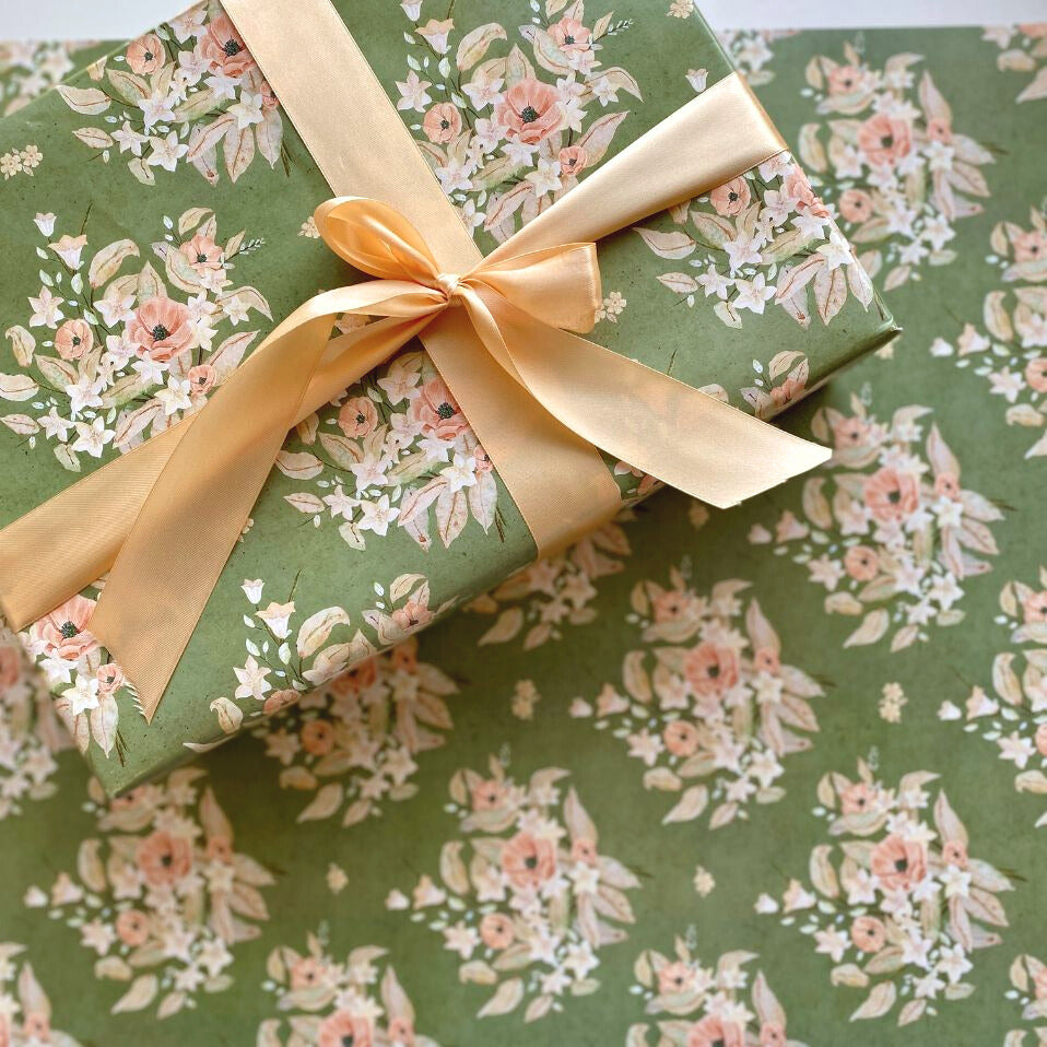 Floret Fern Wrapping Paper
