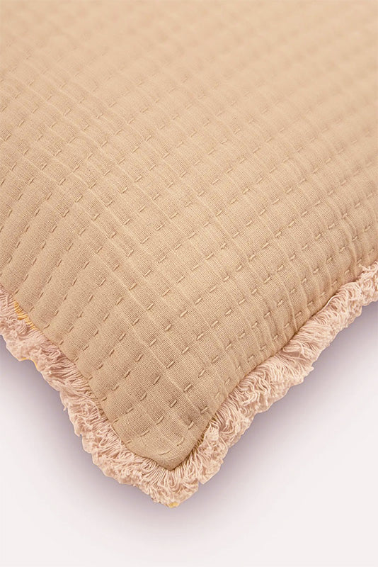 Trail Blush Cotton Cushion Cover