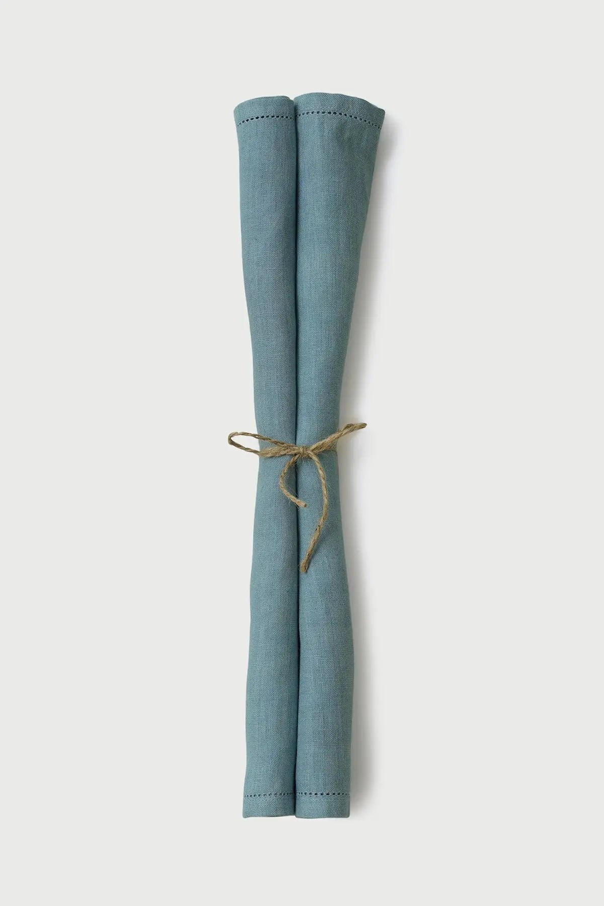Baby Blue Linen Table Napkins-Set of 2 SanctuaryLiving