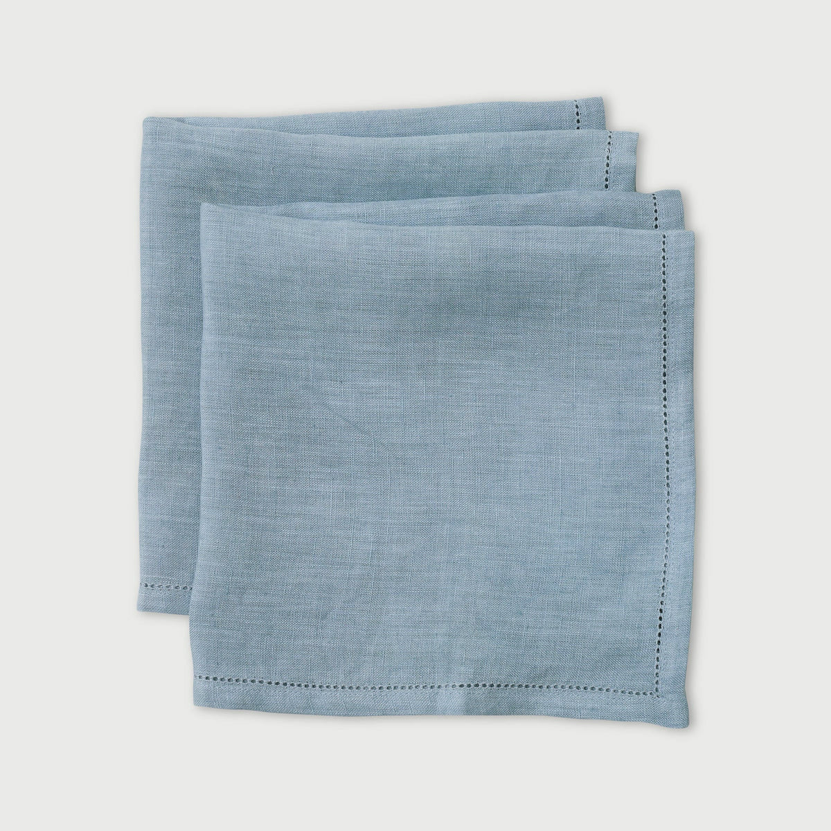 Baby Blue Linen Table Napkins-Set of 2