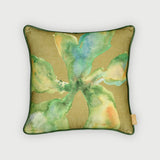 Bloom Olive Velvet Cushion Cover