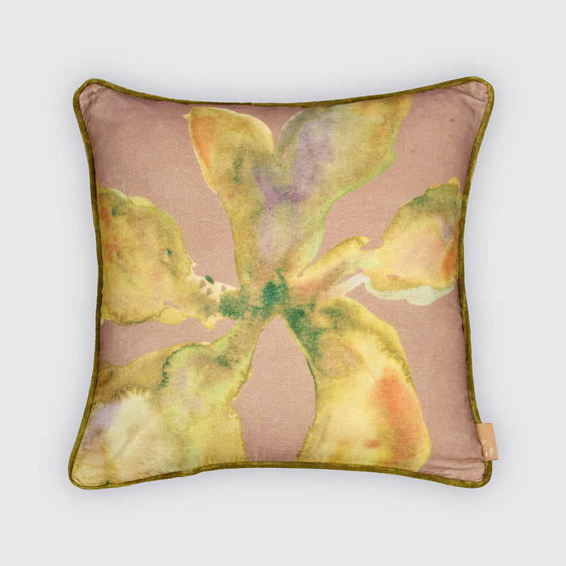 Bloom Blush Velvet Cushion Cover