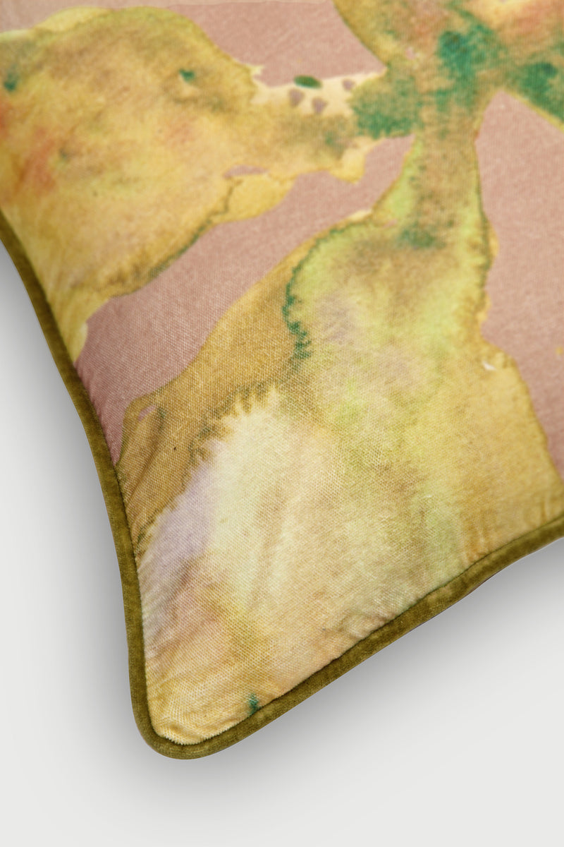 Bloom Blush Velvet Cushion Cover