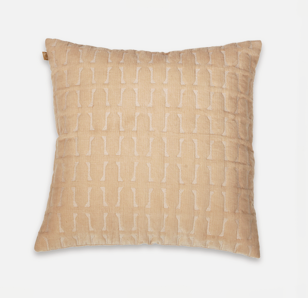 Twig Blush Embroidered Cushion Cover