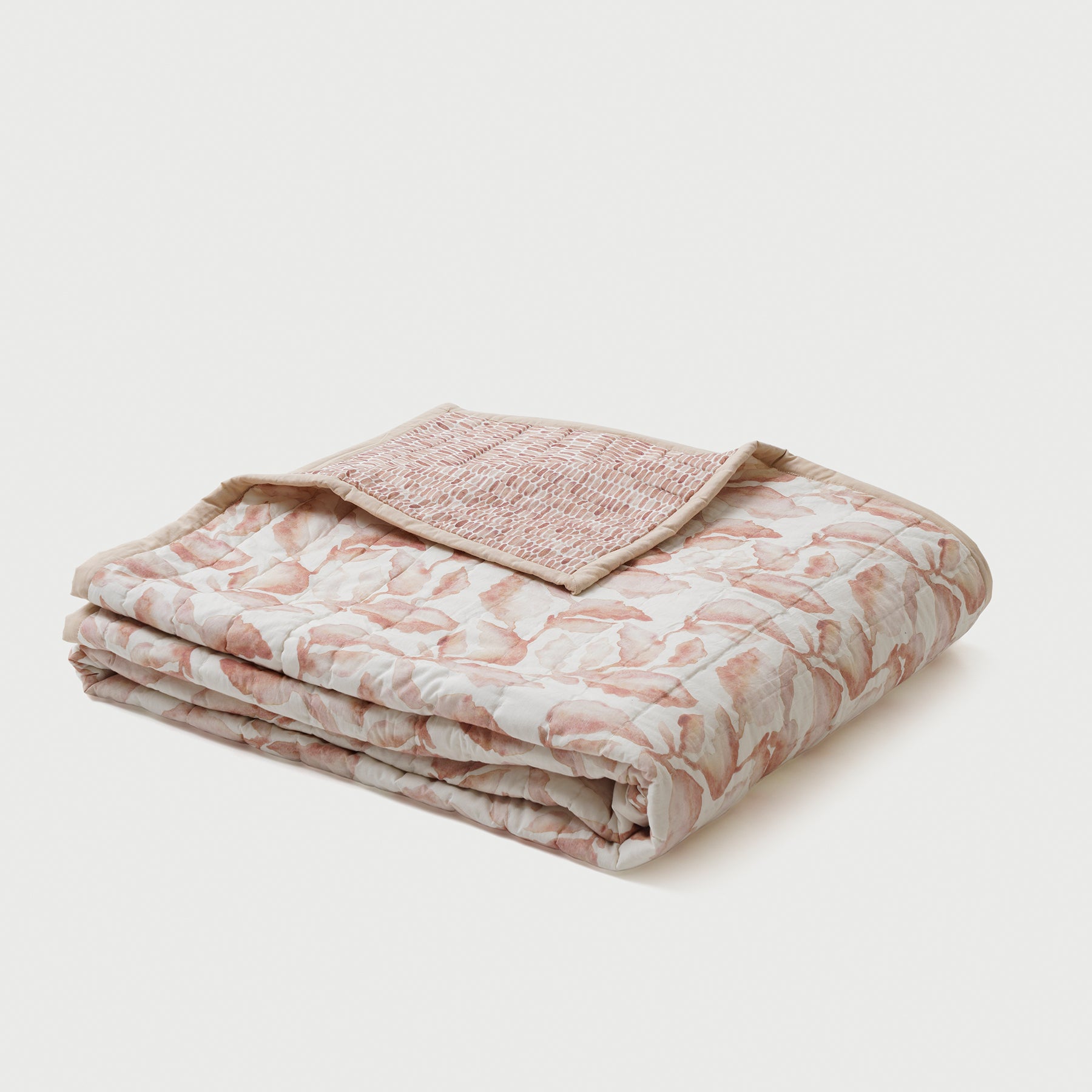 Speckle Spice Kantha Cotton Quilt