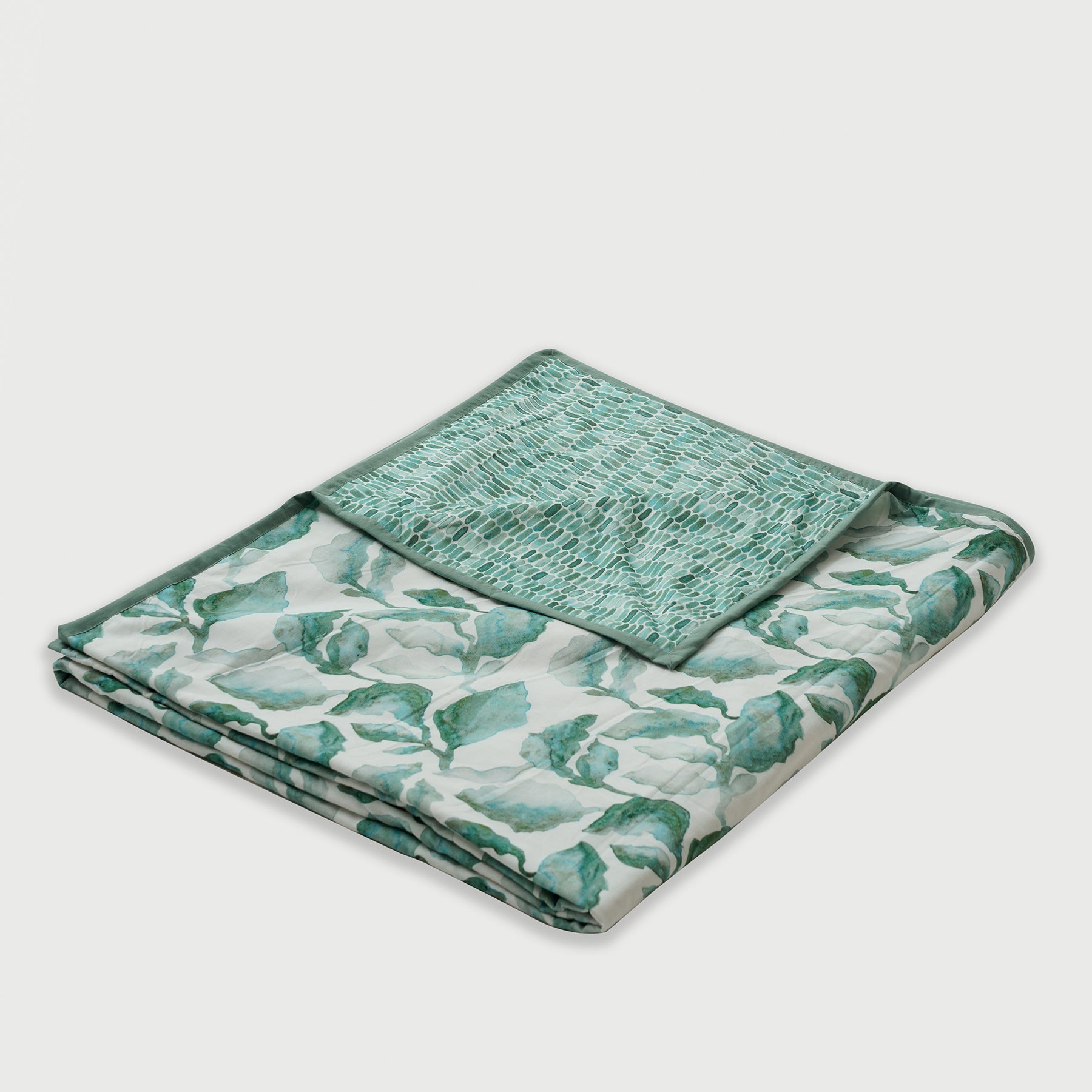Cascade Speckle Teal Cotton Dohar